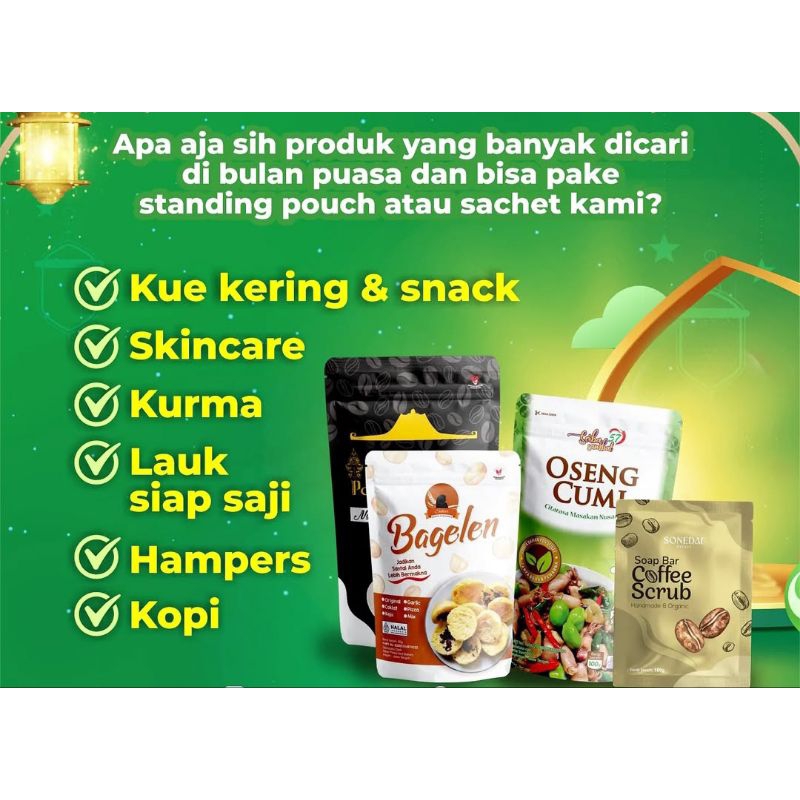 

Cetak kemasan saschet custom fullprinting