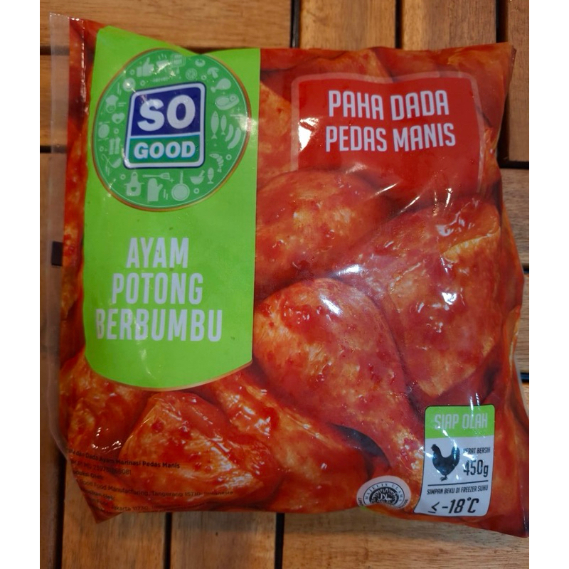 

So good paha dada pedas manis