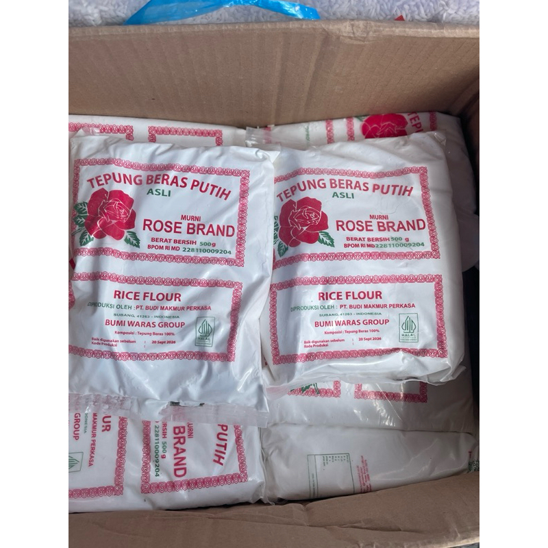 

Tepung Beras Rose Brand