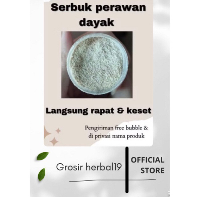 SERBUK PERAWAN DAYAK beli 5 bonus 1