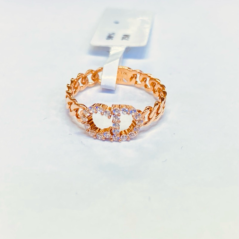 Cincin emas fashion italy 17k