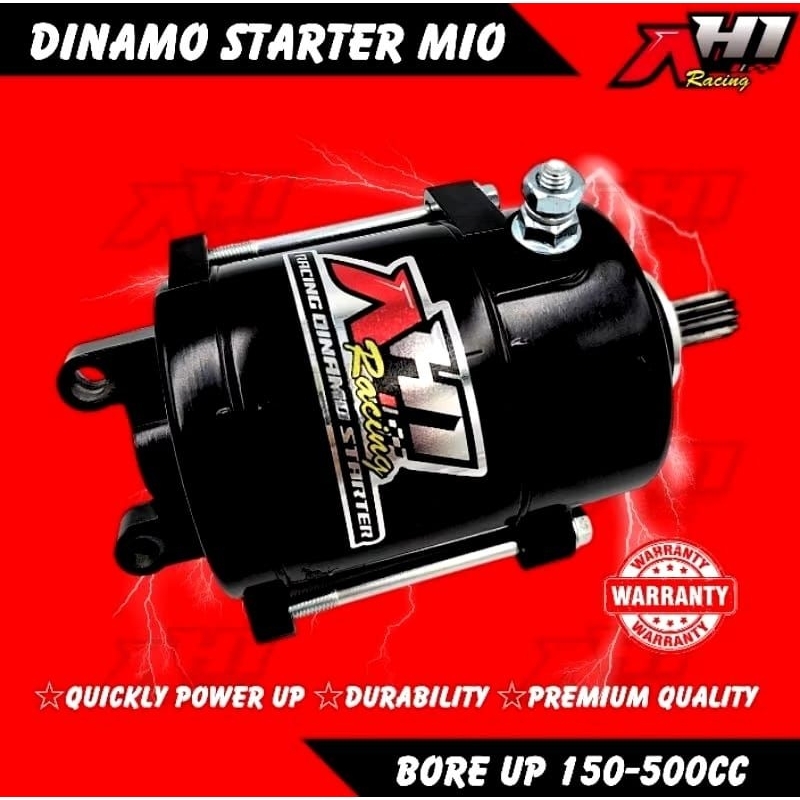 AH1 DINAMO STARTER BORE UP 500CC MIO SPORTY SMILE SOUL FINO KARBU XEON INJEKSI RC NUOVO BORE UP 150 