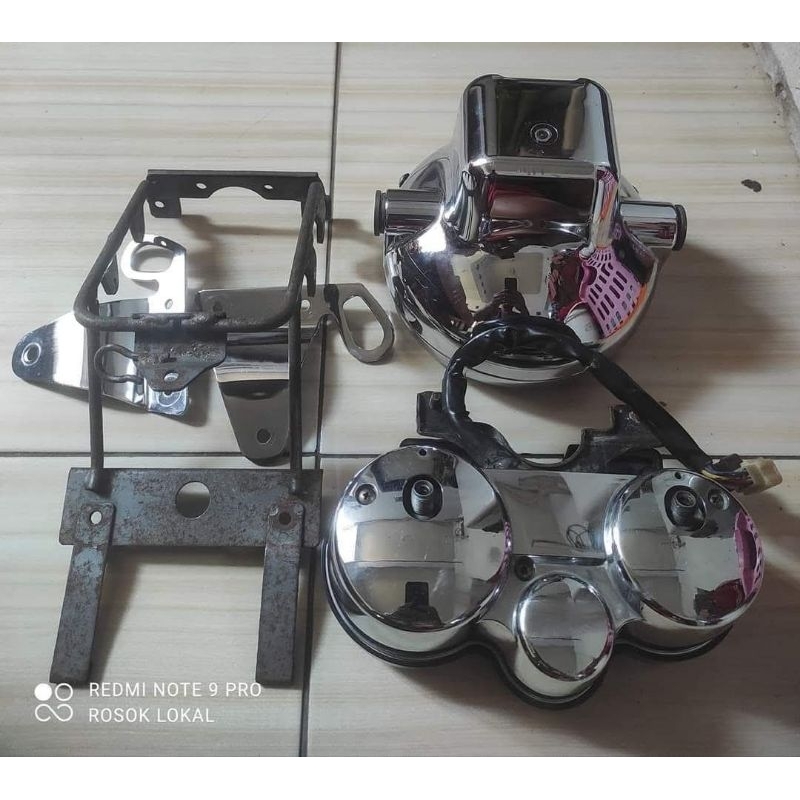 batok lampu ninja ss r plus spedo meter set kawasaki ninja original