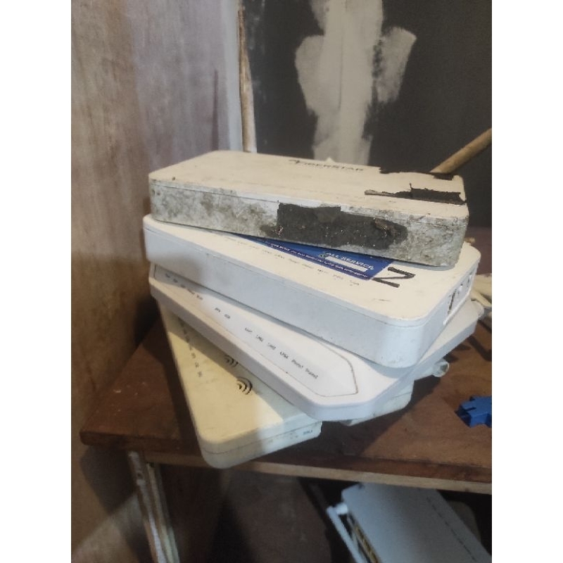 ont zte f609 v 1 bekas normal unit adaptor
