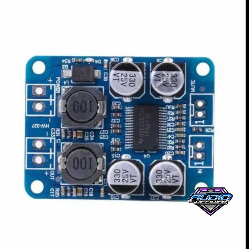 POWER CLASS D TPA 3118D2 60Watt Mono Digital Audio Power Amplifier Board