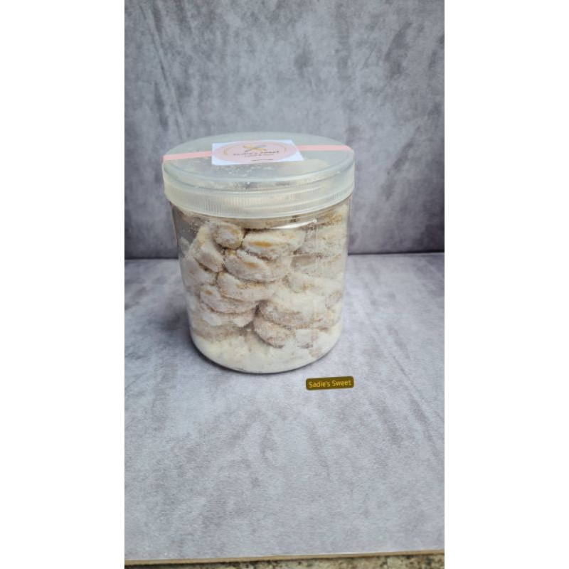 

Kue Kering Putri Salju Kuker Putri Salju Kue Lebaran Kue Kering Lebaran 600ml