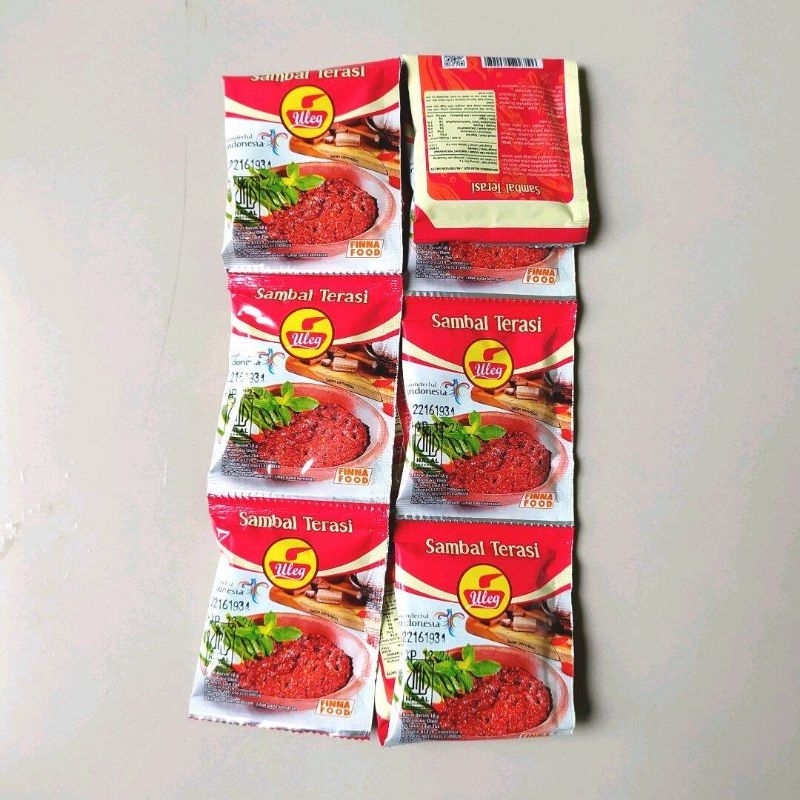 

BEST SELLER!! FINNAFOOD SAMBL ULEG - SAMBEL TERASI SACHET 10PCS (RENCENG)