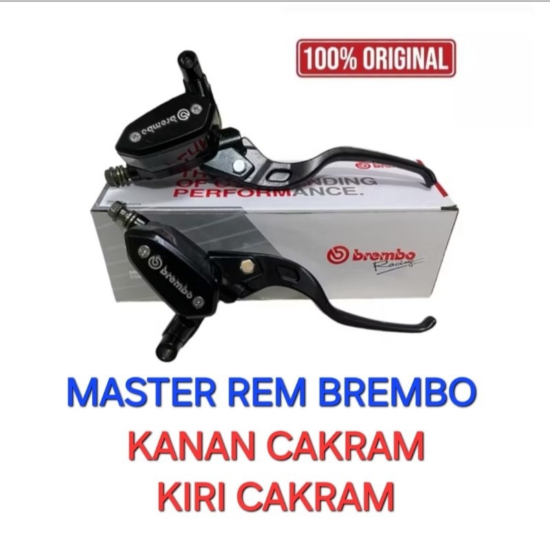 MASTER REM BREMBO KANAN KIRI CAKRAM NMAX OLD NMAX NEW PCX150 PCX 160 ORIGINAL BREMBO