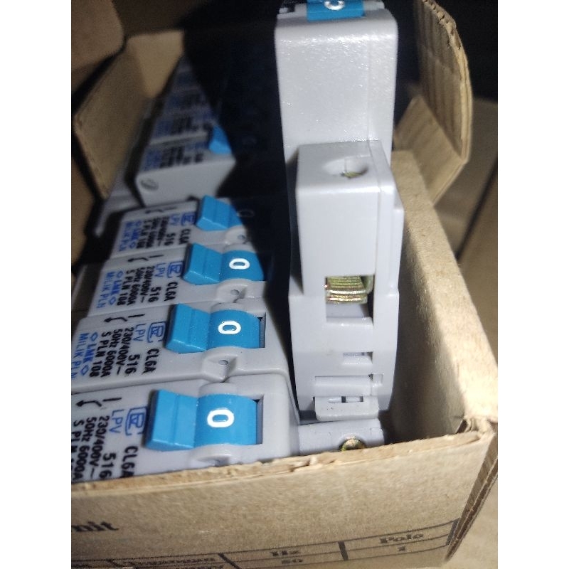 MCB Ex lelang PLN 6A ORIGINAL