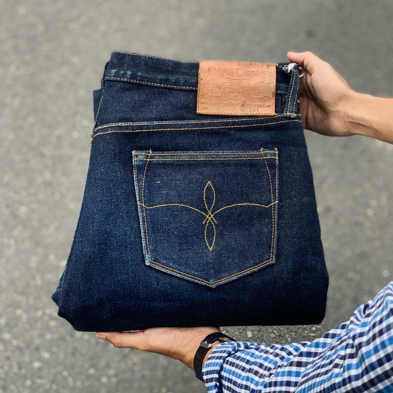 oldblue co 21/23Oz 8.25Cut heavy weight edition beast pink selvedge line