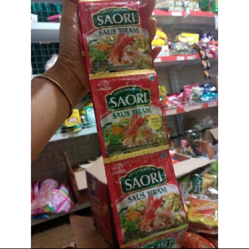 

Saori saus tiram sachet 23ml