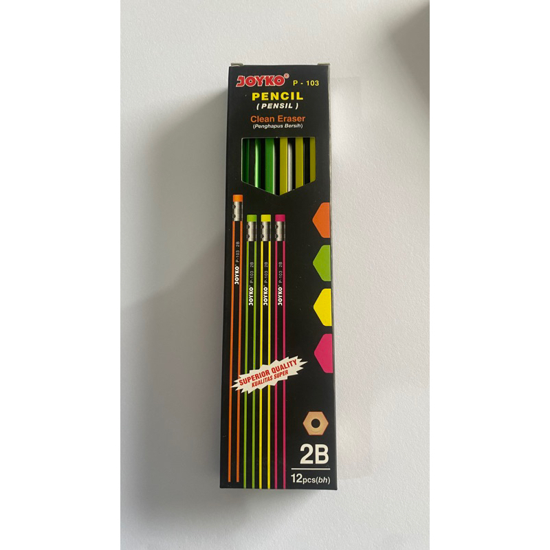 

Pensil 2B Joyko (P-103 | 12pcs)