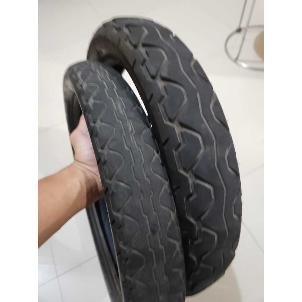 Ban IRC 80/100 & 100/90 bekas copotan kawasaki w175 w 175 se