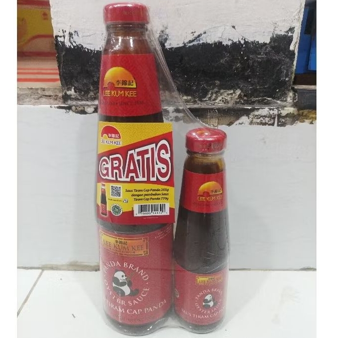 

PROMO - Lee Kum Kee Saus Tiram 770gr + FREE Lee Kum Kee Saus Tiram 255gr