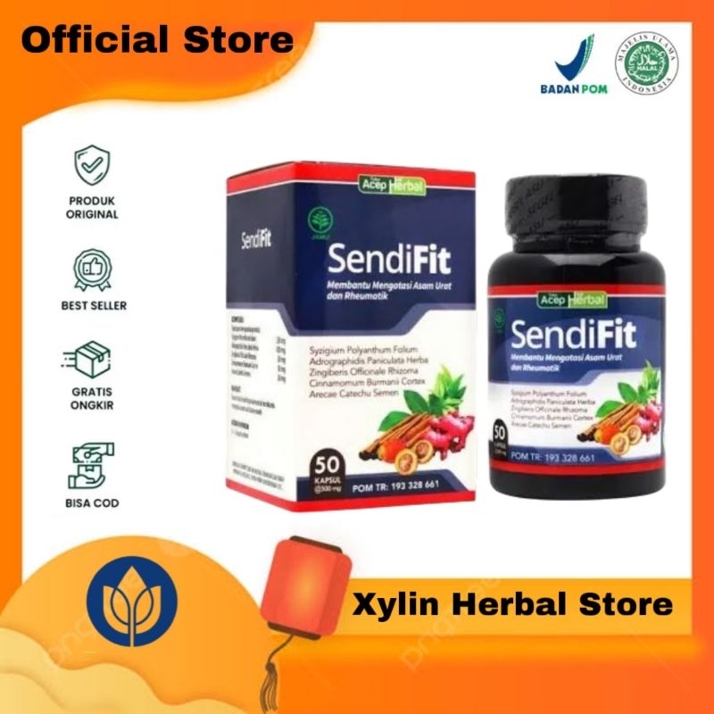 SendiFIT || Sendi Fit Obat Herbal Asam Urat Rematik Dan Sendi Original 100٪ Sudah Teruji