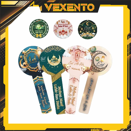 

Sticker Idul Fitri Stiker Segel Toples Lebaran Bingkisan Roti Kue Kering Ramadhan by Vexento