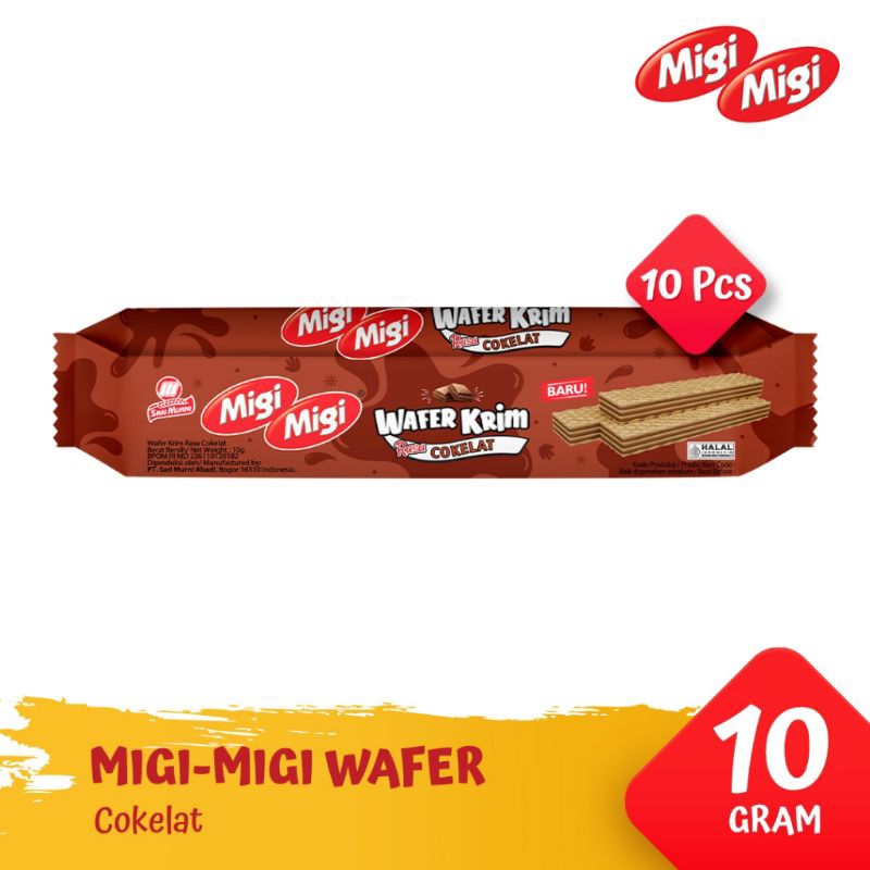 

Migi Migi Wafer Krim (1 pack @10 pcs)