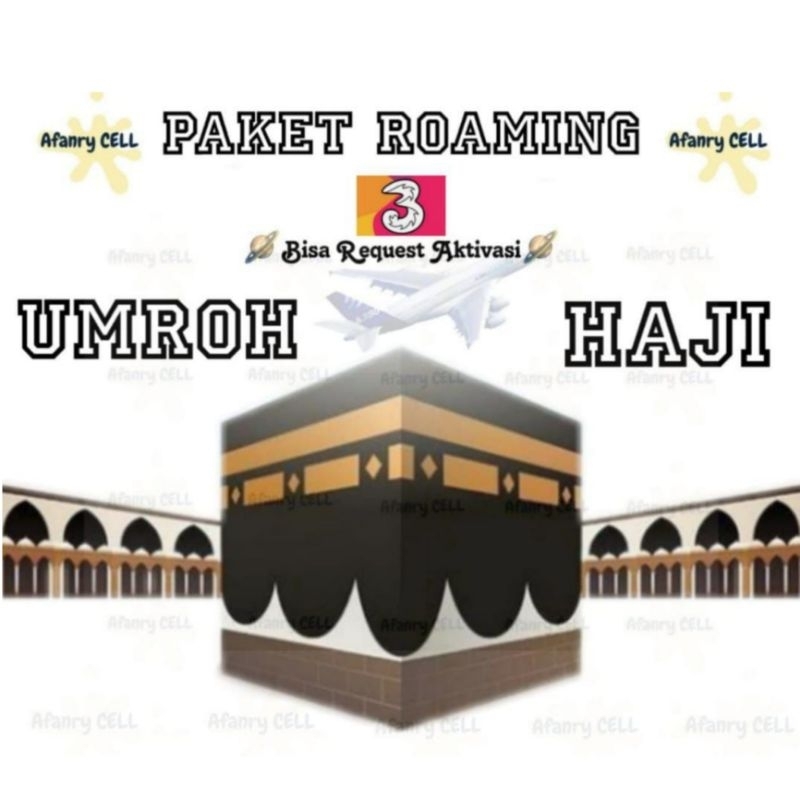 KUOTA ROAMING UMROH TRI || KUOTA ROAMING HAJI TRI || Kuota Haji