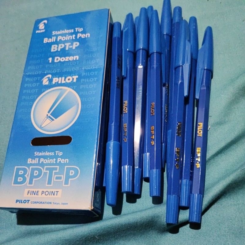 

BTP-P PILOT BALL POINT PEN BIRU 12 PCS
