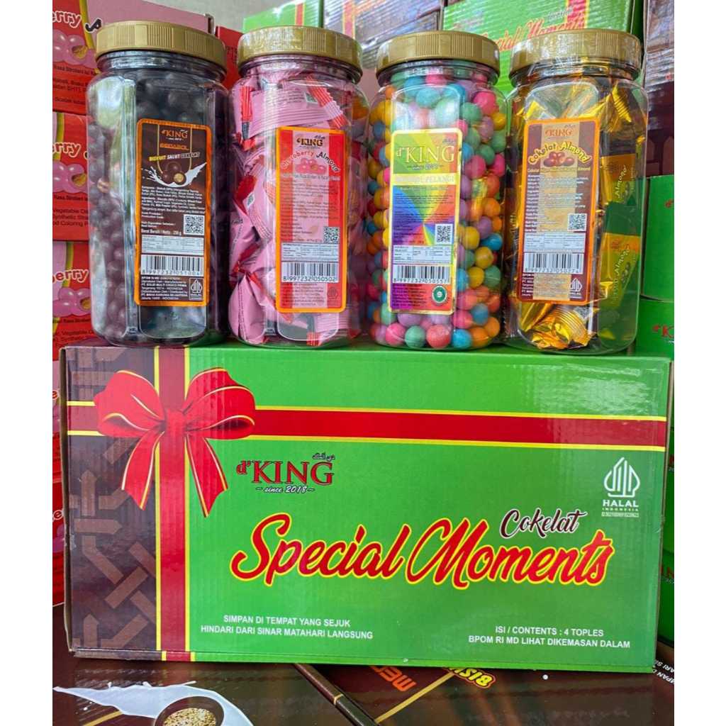 

COKLAT CAMPUR KING SPECIAL MOMENT ISI 4 TOPLES