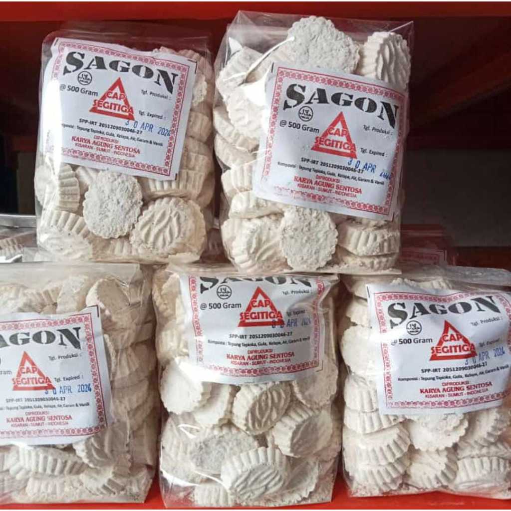 

SAGON CAP SEGITIGA 500 GRAM