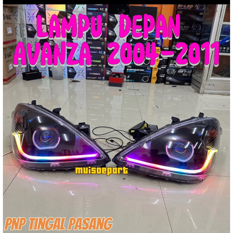 LAMPU DEPAN AVANZA 2004-2011 BILED LAMPU ALIS