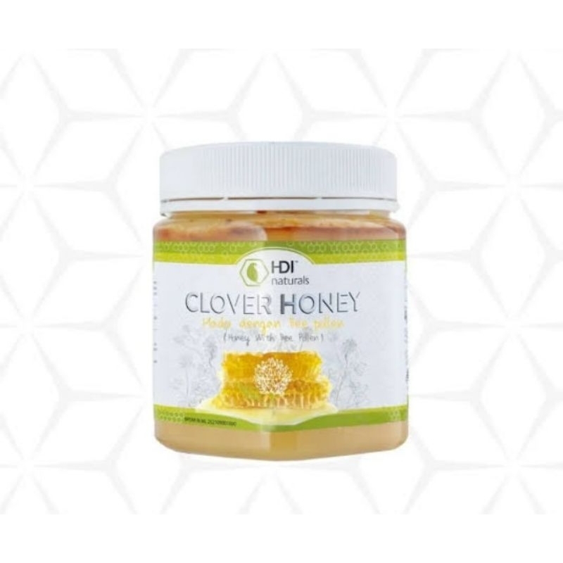 

clover honey 250gr exp 2028 free sendok kayu