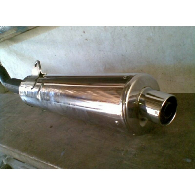 knalpot slencer only ckd supra x 125 pnp leher ori dan racing