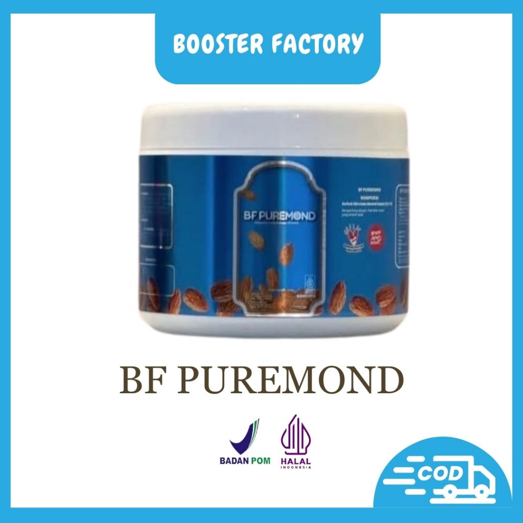

BOOSTER FACTORY Pure Mond Ekstrak Almond Murni Premium Siap Saji