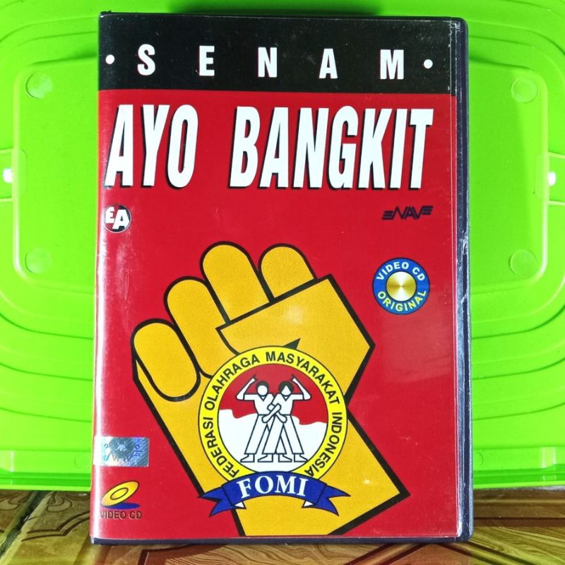 VCD SENAM AYO BANGKIT Edisi Pertama Federasi Olahraga Masyarakat Indonesia (FOMI) V CD ORIGINAL