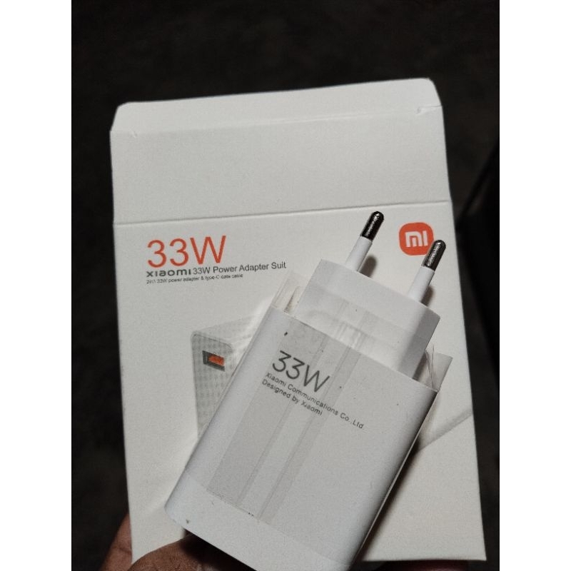 charger 33watt fast charger tipe C. micro usb