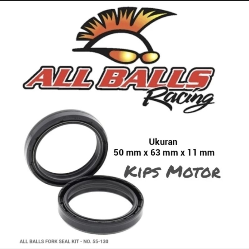 Seal oli shock depan ukuran 50 mm x 63 mm x 11 mm
