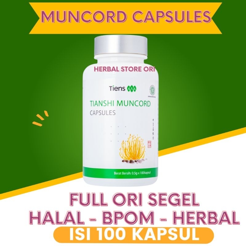 Muncord Tiens | Tiens Muncord Kapsul | Paket Volcano Tiens | Suplemen Daya Tahan Tubuh
