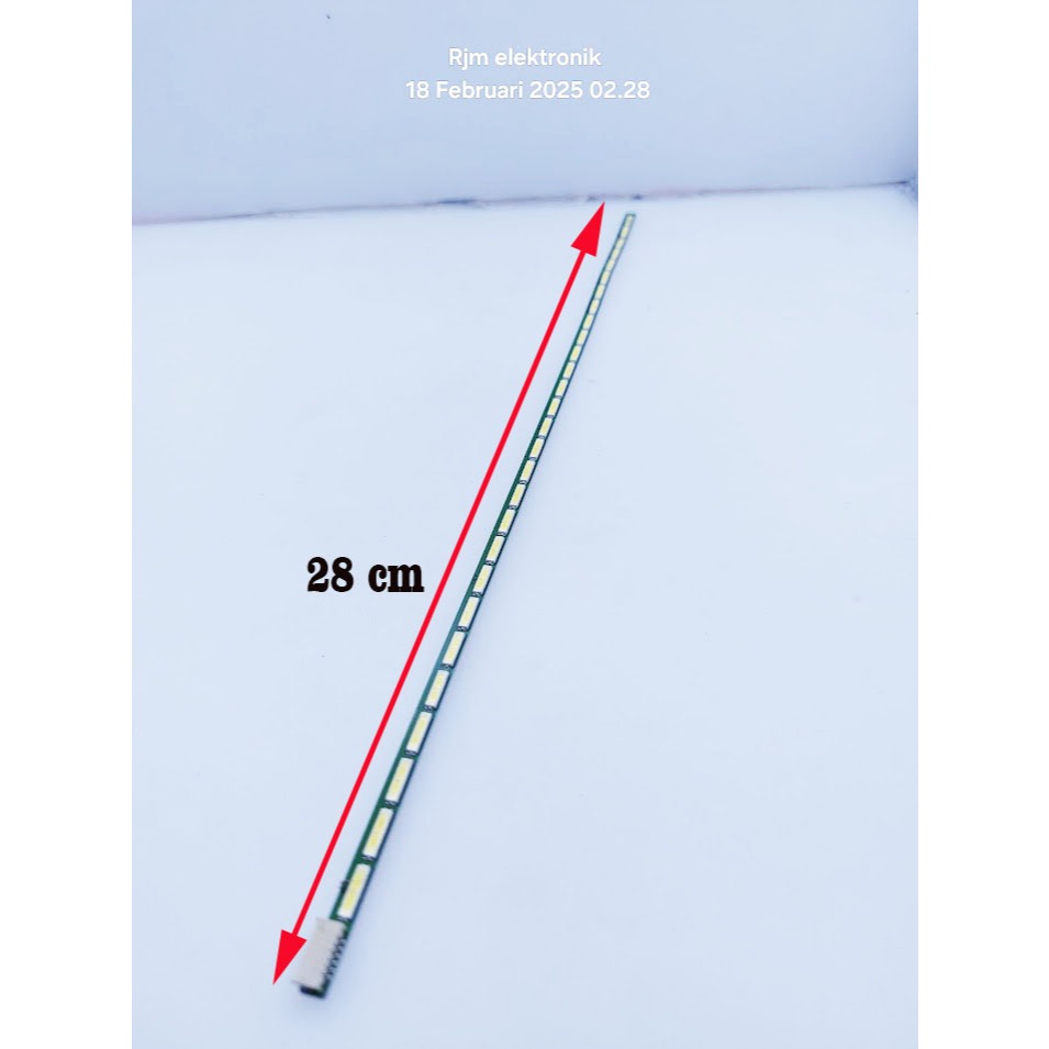 lampu led tv LG 24 in original panjang 28 cm