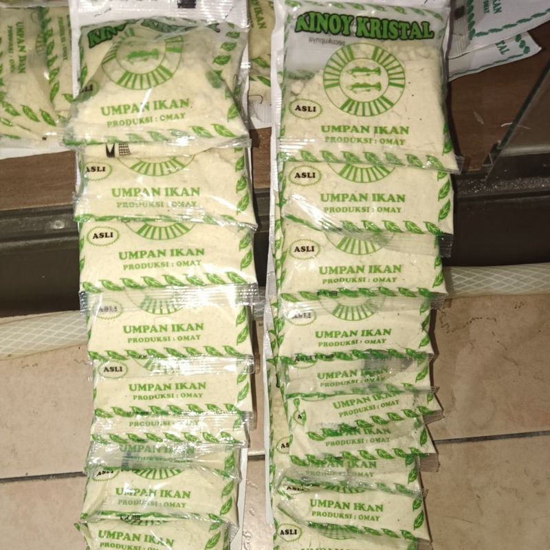 Umpan kinoy kristal/umpan buat mancing kolam(bisa cod)