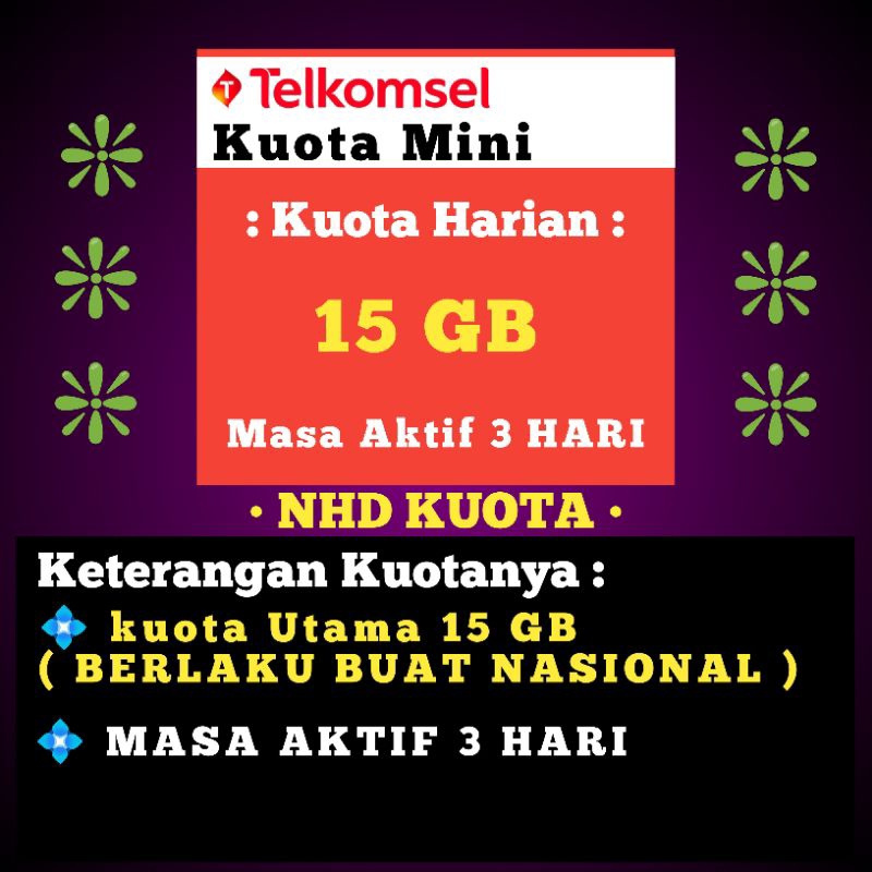 PAKET TELKOMSEL HARIAN NASIONAL