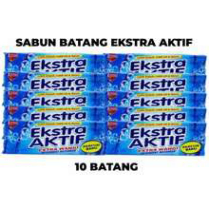 Sabun Batang daia ekstra aktif 10 Batang 60 Gram