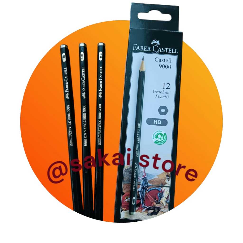 

Pensil Lead Faber Castell-9000 HB
