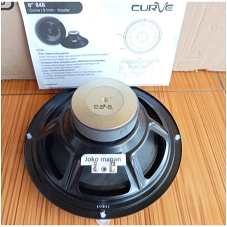 CURVE 8 INCH 848 100 WATT SPEAKER 8 INCH CURVE