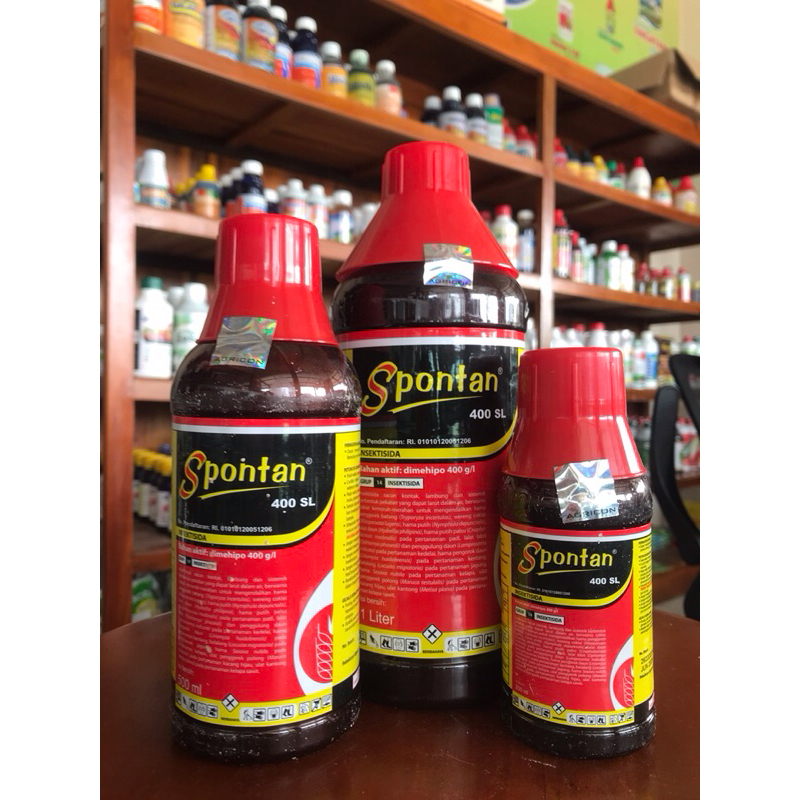 INSEKTISIDA SPONTAN 400 SL | SPONTAN DIMEHIPO 400 g/l | INSEKTISIDA ULAT GRAYAK, OBAT ULER DAN SUNDE
