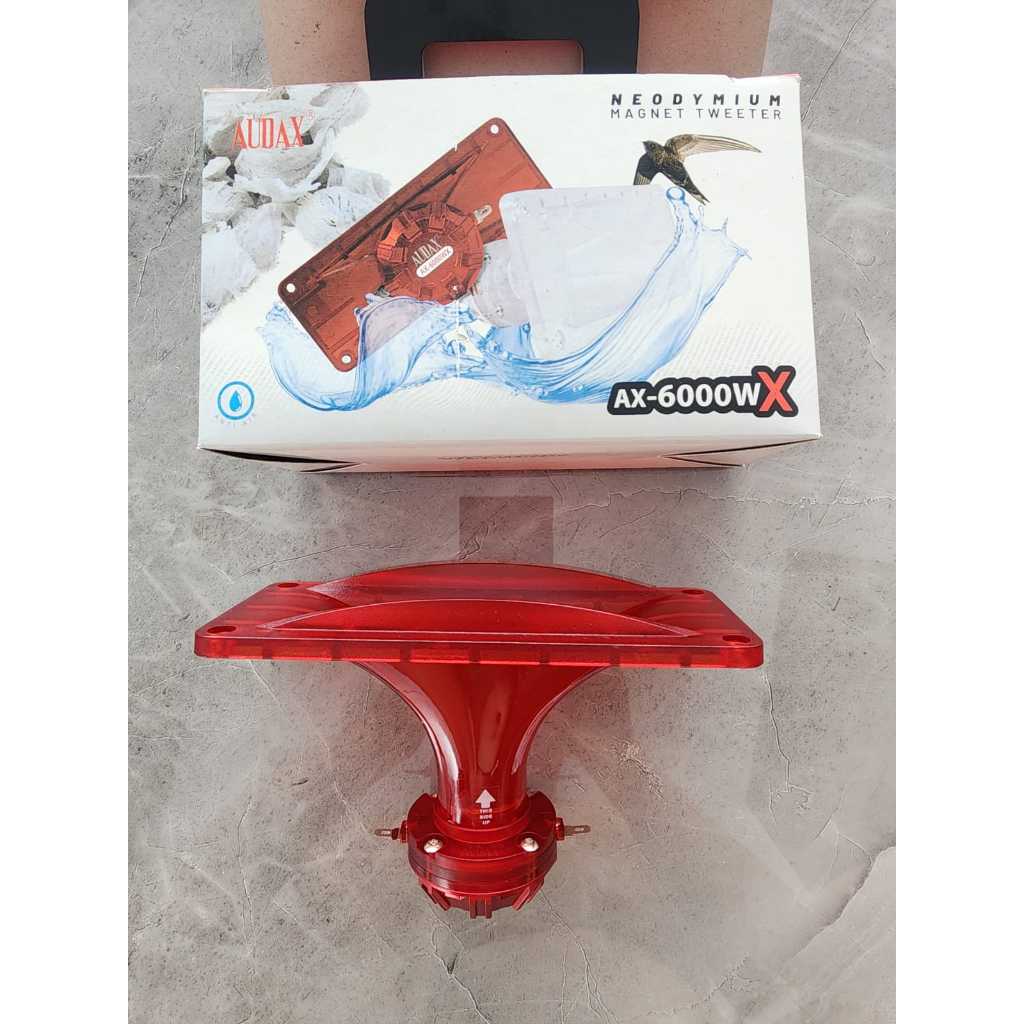 RB Speaker Tweeter Panggil Walet Audax Ax 6000 WX / AX6000 WX / AX 6000WX - Anti Air Tahan Panas -