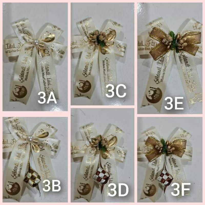 

Pita Idul Fitri Siap Pakai | Pita Hampers Bahan DS Premium