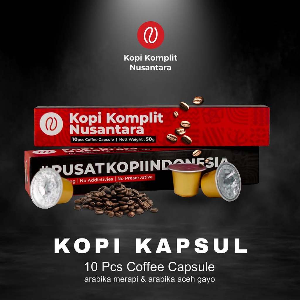 

coffee capsule - Arabika Aceh Gayo dan Arabika Merapi
