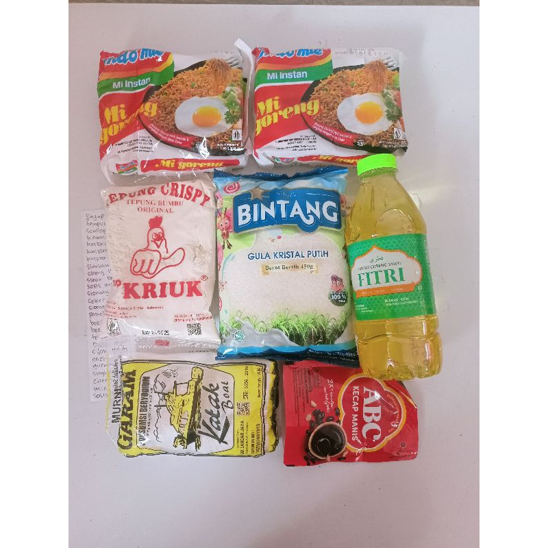 

Paket Sembako Lengkap Murah