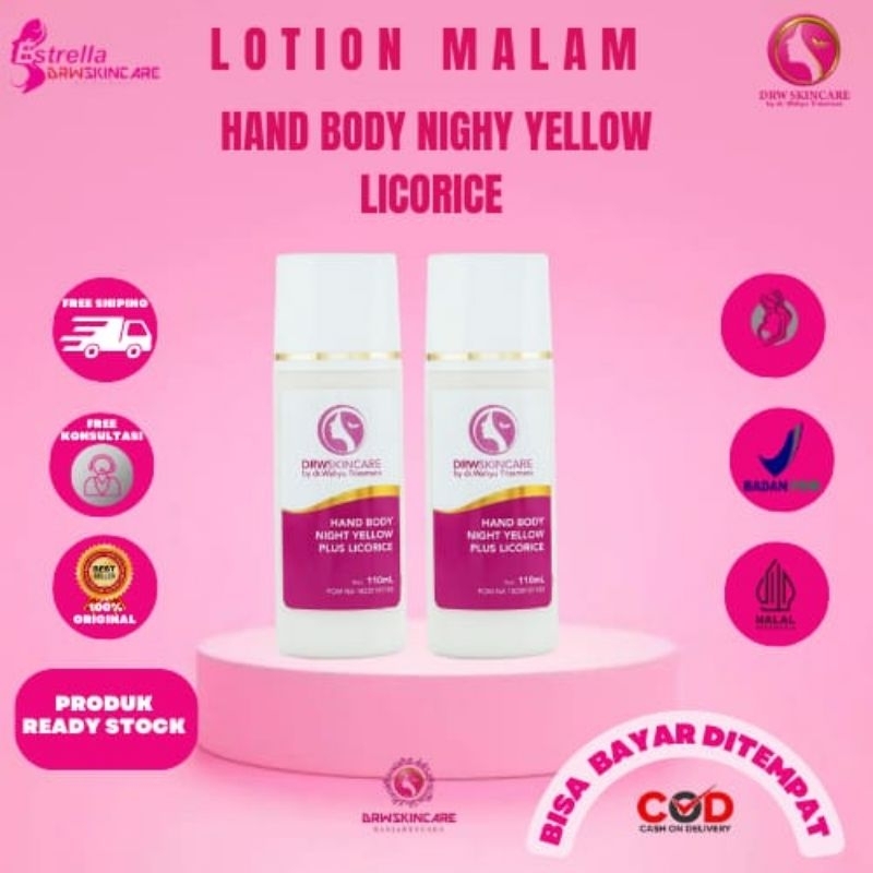 LOTION MALAM NIGHT YELLOW LICORICE