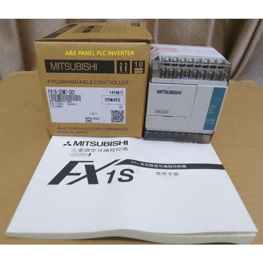 FX1S-20MT-001 PLC Mitsubishi FX1S-20MT-001 FX1S 20MT 001 FX1S20MT001