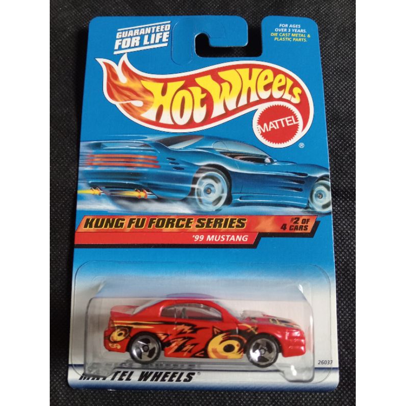 HOT WHEELS '99 MUSTANG MERAH