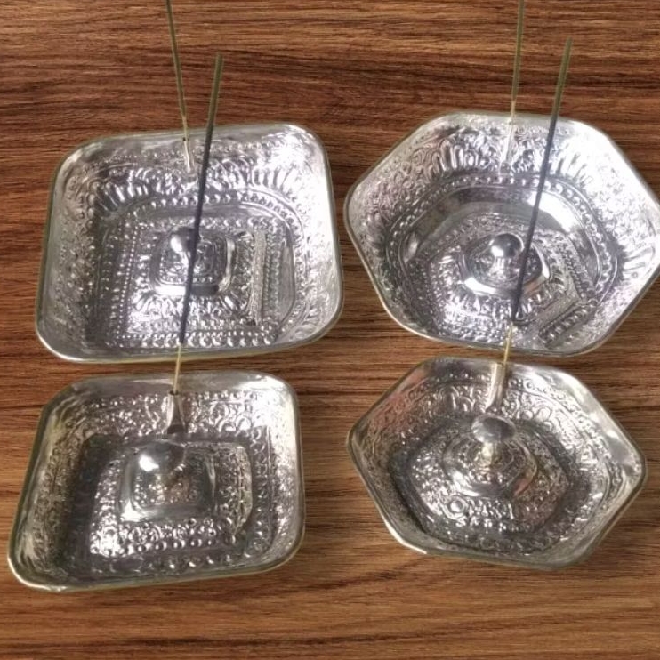 Bokor Pemuspan Bahan Selaka Ukir Bali 16 dan 20 CM