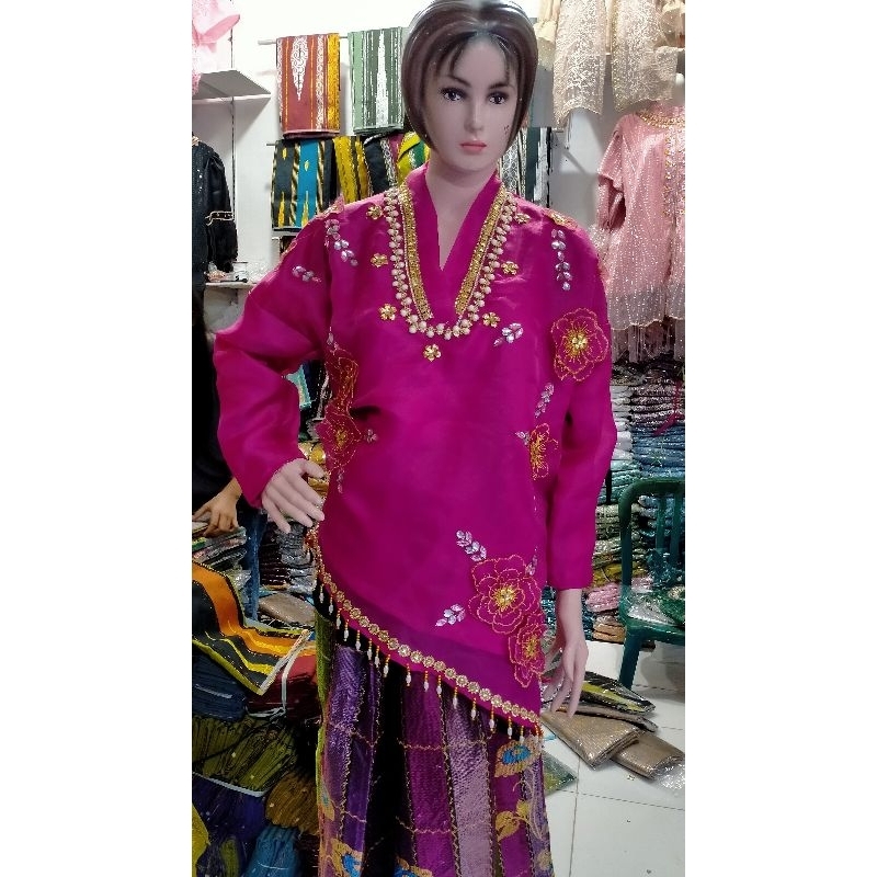Baju bodo motif payet