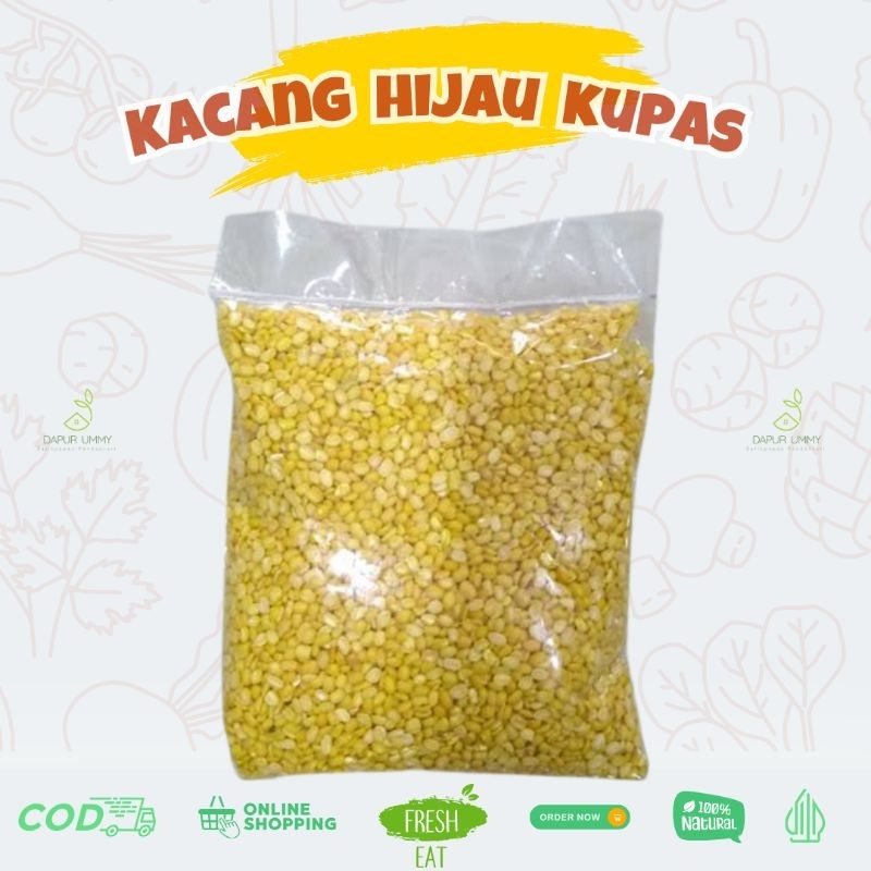 

KACANG • Kacang Hijau Kupas • Best Quality